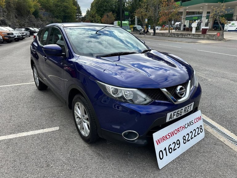 2016 66 NISSAN QASHQAI 1.2 DIG-T ACENTA SUV 5DR PETROL MANUAL 2WD EURO 6 (S/S) (