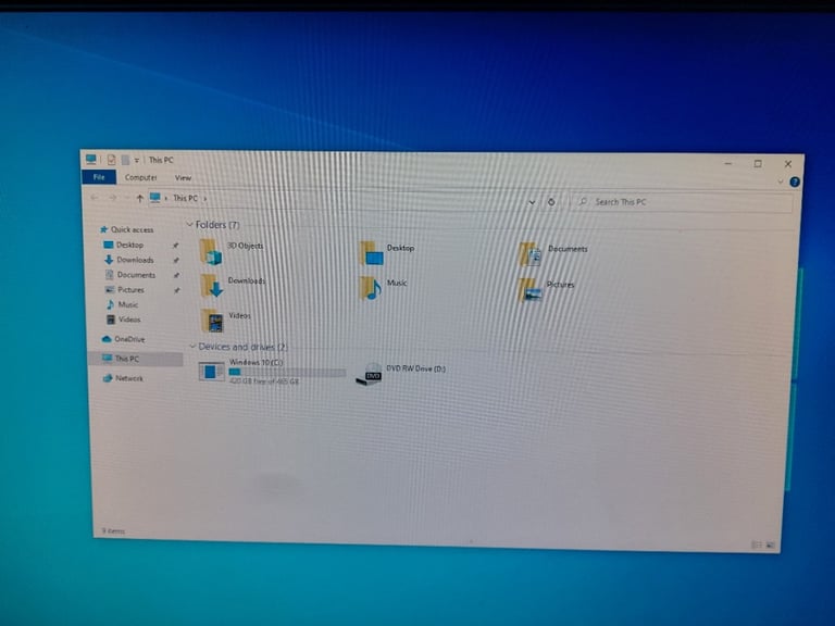 HP Compaq Desktop PC - AMD 1.4GHz CPU, 4GB RAM, 500GB SATA HDD, DVD