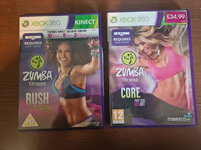 image for 2 x Zumba kinect games