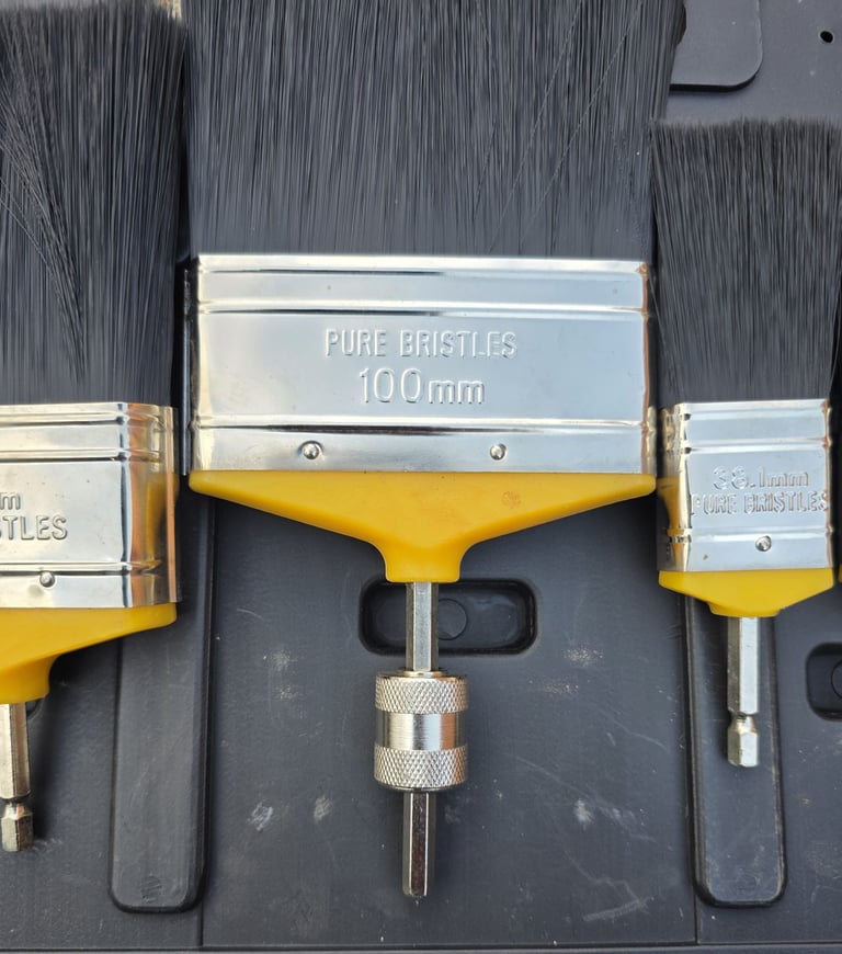 Pure Bristles paint brush set, see pictures and read description please.