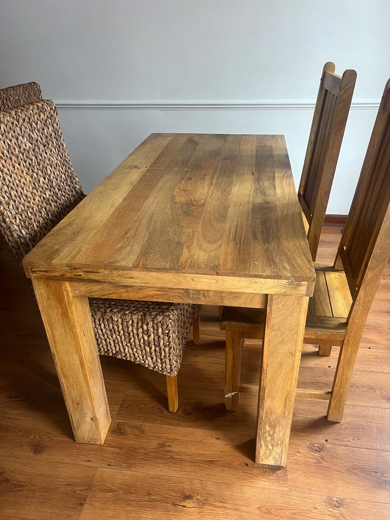 image for dining table 4 chairs