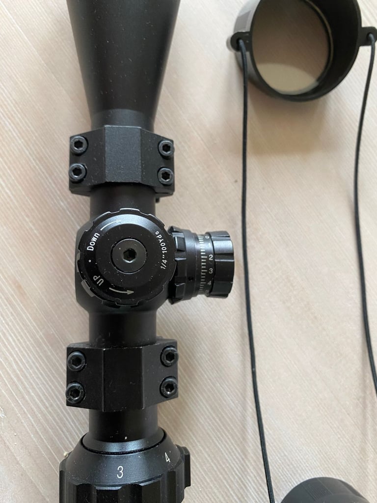 Walther 3-9 x 44 Rifle Hunting Telescopic Scope, fully adjustable.