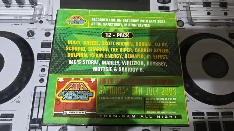 Hardcore Heaven - The Second Coming 2003 - 12x Tape Pack