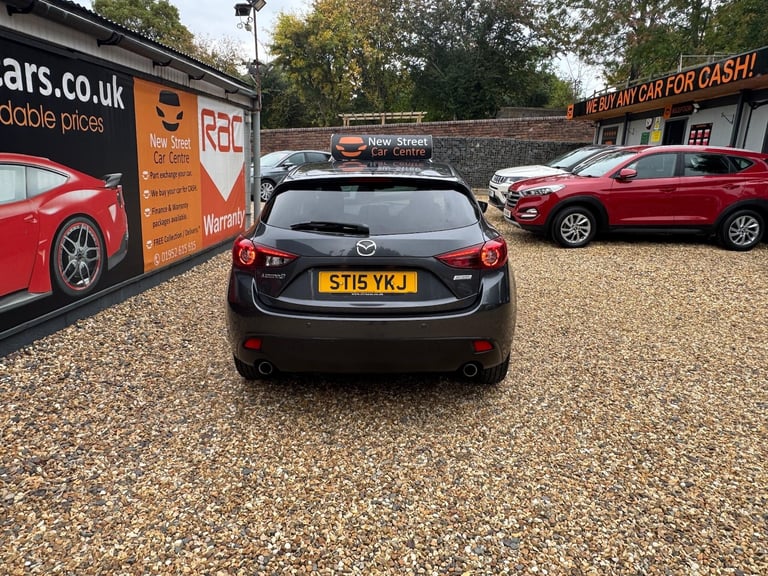 2015 Mazda Mazda3 2.0 SKYACTIV-G SE-L Euro 6 (s/s) 5dr HATCHBACK Petrol Manual