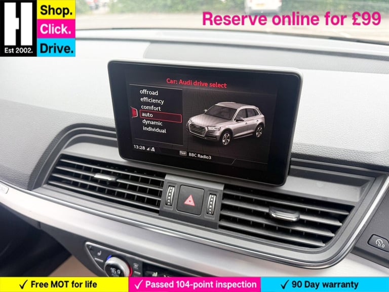 2017 Audi Q5 2.0 TFSI S line S Tronic quattro Euro 6 (s/s) 5dr ESTATE Petrol Automatic
