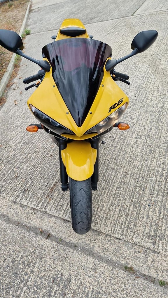 2003 03 YAMAHA YZF R6 SPECIAL LTD EDITION YELLOW YZFR6 SUPERSPORTS 600 SPORTS 