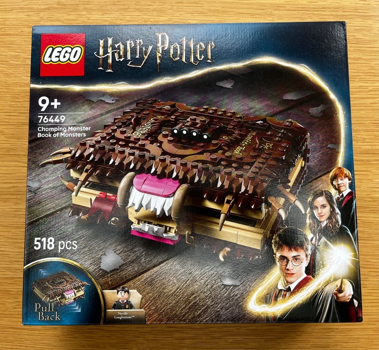 Brand new Lego Harry Potter Chomping Monster Book