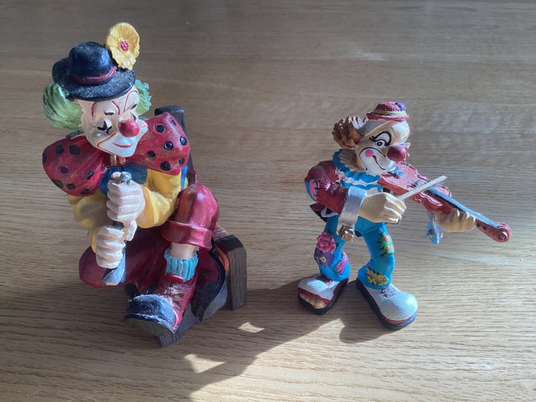 image for ***RARE*** Handmade clown sculptures from The Senator Collection in Germany