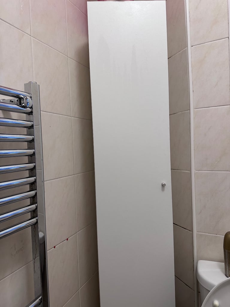Toilet cabinet storage 