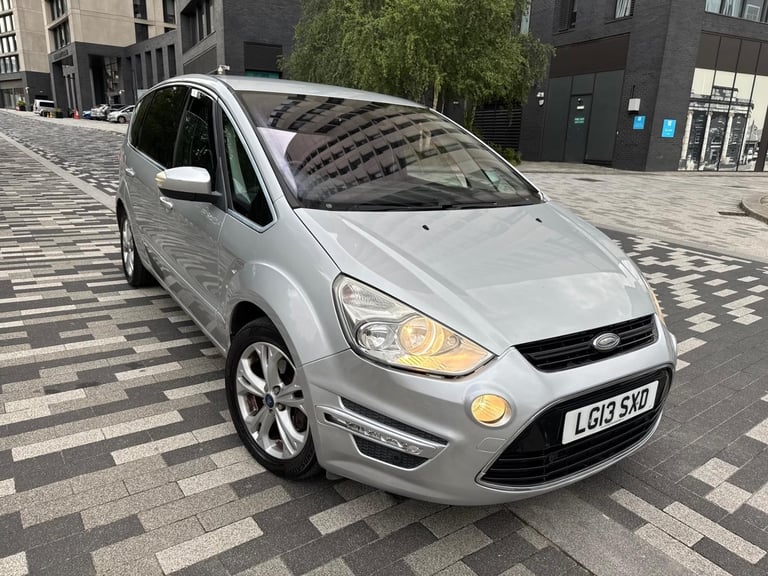 image for 2013 FORD S - MAX TITATANIUM 1.6 TDCI DIESEL 6 SPEED MANUAL 7 SEATER SILVER 5dr