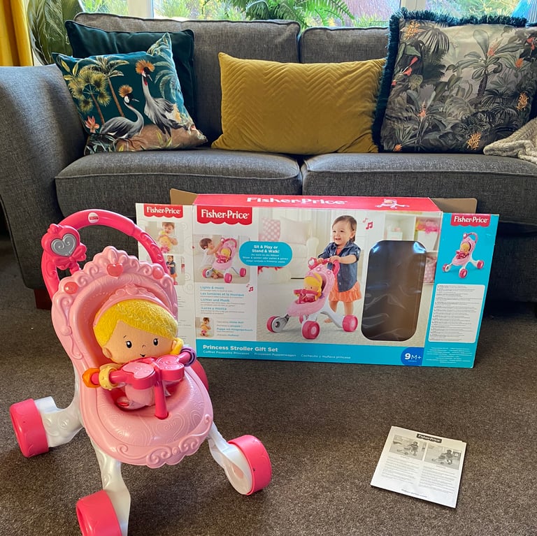 Fisher price hot sale princess pram