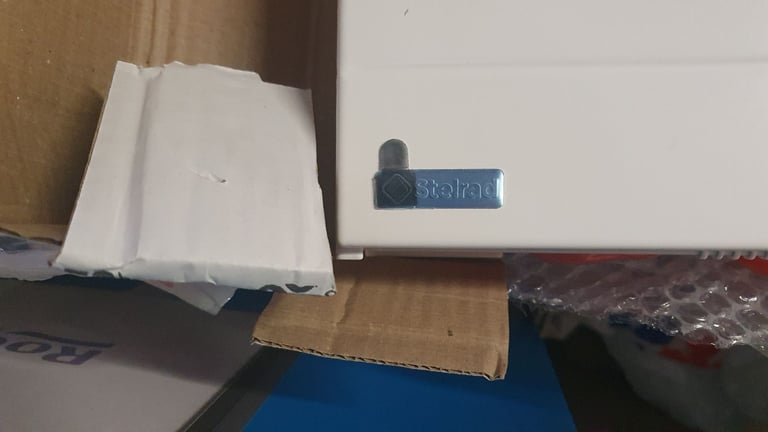 NEW STELRAD SINGLE COMPACT RADIATOR 600 X 600MM