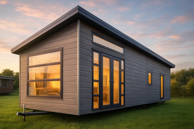 image for Static Holiday Home Off Site Delta Athena 40 x 13, 2 Bedroom For Sale 