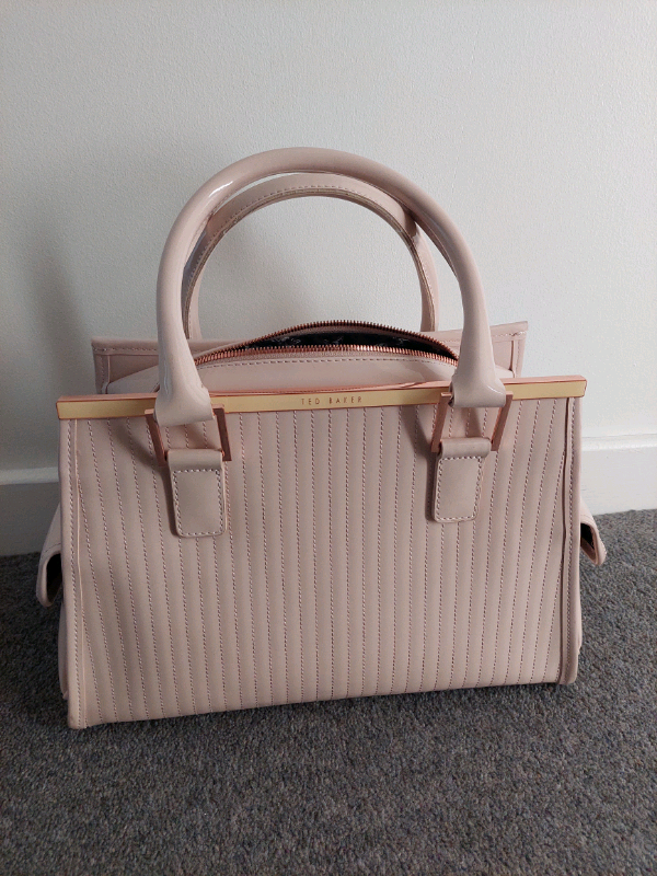 Ted Baker, Bags, Ted Baker London Rose Gold Tote Bag Nwt