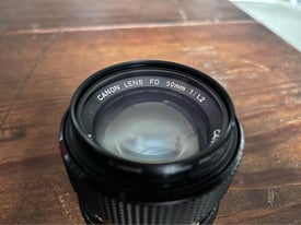 Canon FD 50mm f/1.2 with EF conversion by lens doctor