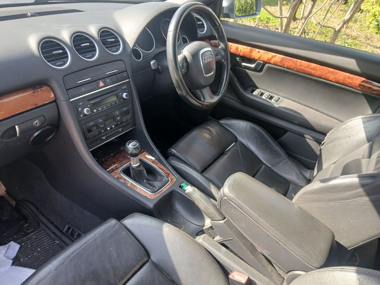 Audi, A4, Convertible, 2006, Manual, 1968 (cc), 2 doors