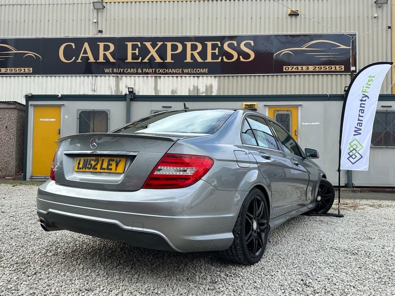 2012 Mercedes-Benz C Class 2.1 C220 CDI BlueEfficiency AMG Sport Plus G-Tronic+ Euro 5 (s/s) 4dr ...