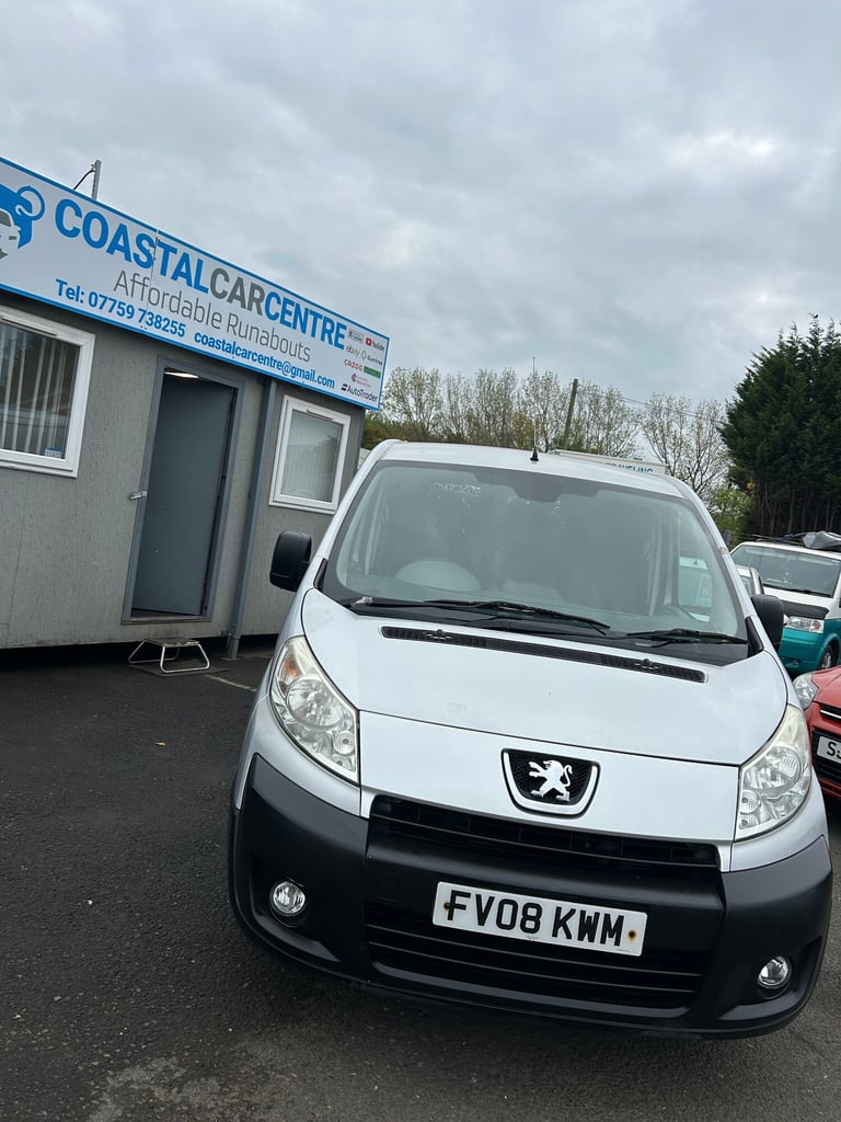 2008 Peugeot Expert 1000 2.0 HDi 120 H1 Van PANEL VAN Diesel Manual