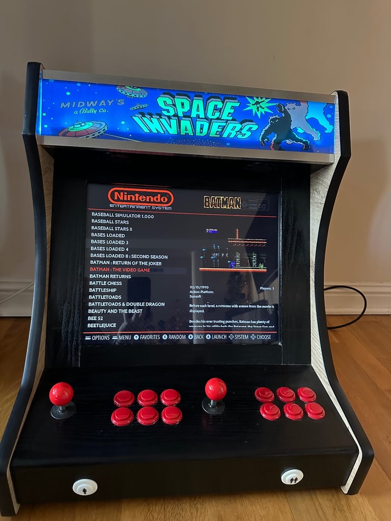 RetroPi Emulator ARCADE MACHINE - 5201 GAMES