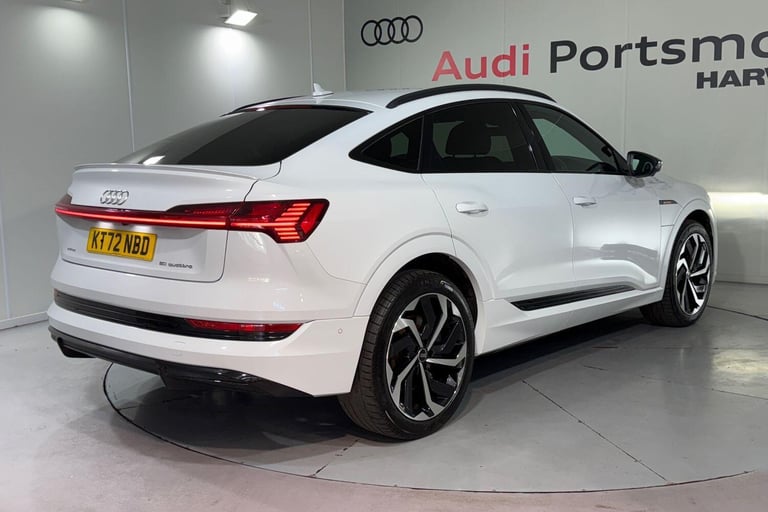 2022 Audi e-tron 50 Black Edition Sportback 5dr Electric Auto quattro 71.2kWh (11kW Charger) ESTA...