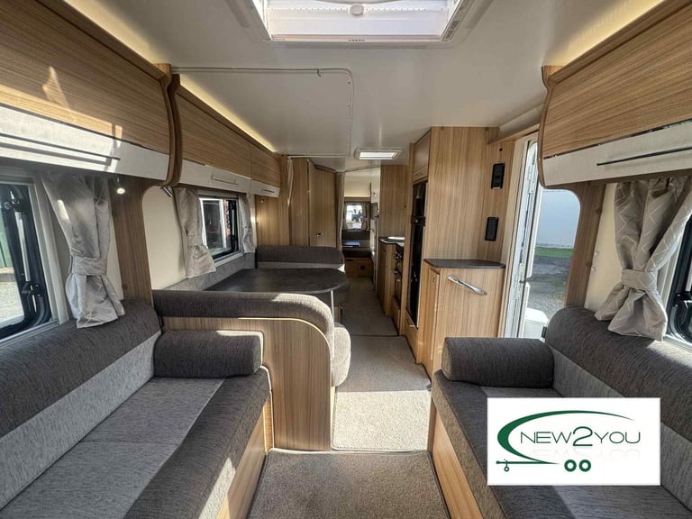 2023 Bailey Pegasus Palermo 6 Berth Fixed Bunks Caravan - STOCK NO E206