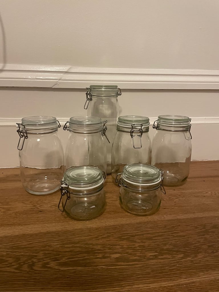Jars with lids