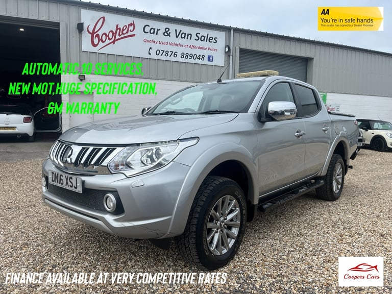 2016 Mitsubishi L200 Double Cab DI-D 178 Barbarian 4WD Auto PICK UP Diesel Automatic