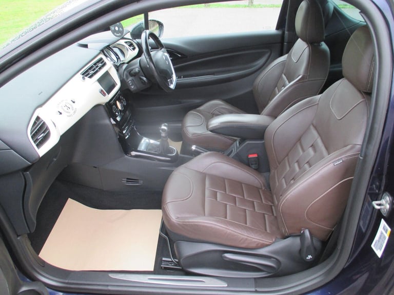 2018 DS Automobiles DS 3 1.2 PureTech Cafe Racer Euro 6 (s/s) 3dr HATCHBACK Petrol Manual