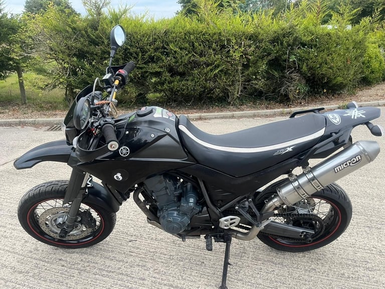2007 07 YAMAHA XT 660 X XT660X XT660 SUPER MOTARD SUPERMOTO LONG MOT HPI CLEAR
