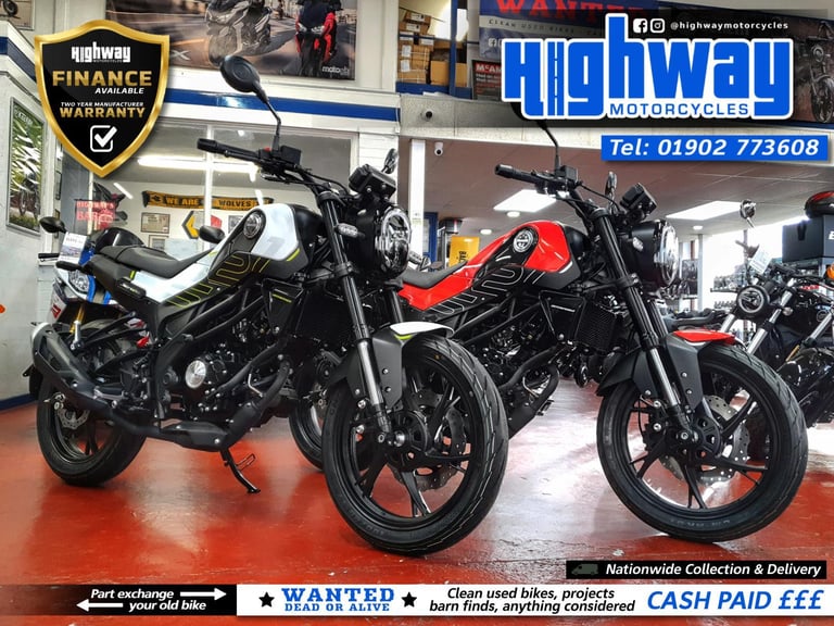 NEW Benelli Leoncino 125 Naked Sport Motorcycle CBT Learner Legal Finance