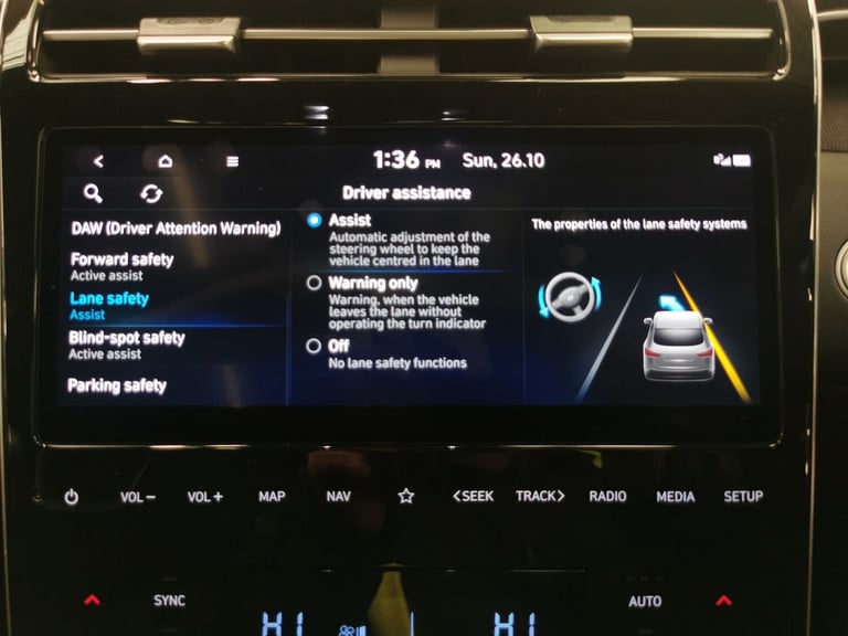 2022 Hyundai TUCSON 1.6 TGDi Hybrid 230 Ultimate 5dr 2WD Auto ESTATE PETROL/ELECTRIC Automatic