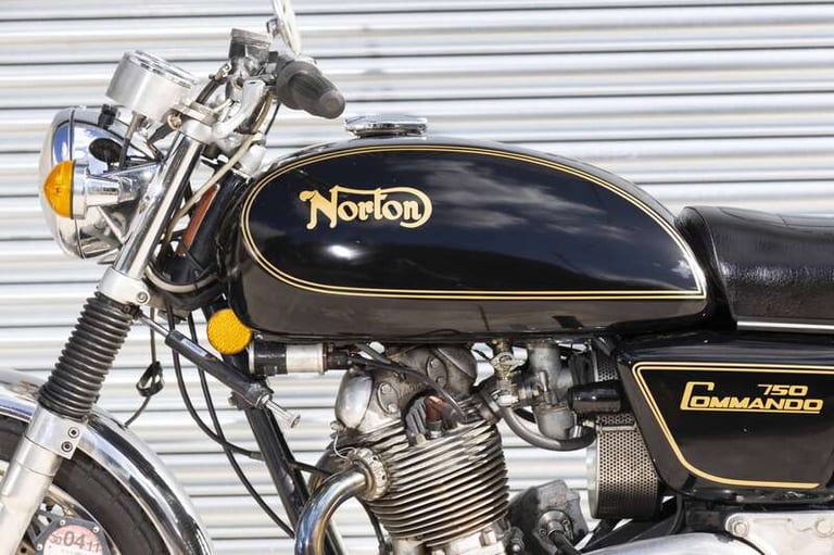 1972 NORTON 750 COMMANDO 745 PETROL Manual