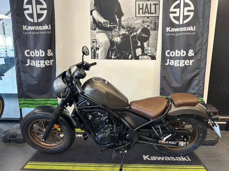 HONDA REBEL 500- A2 COMPLIENT-ONLY 630 MILES