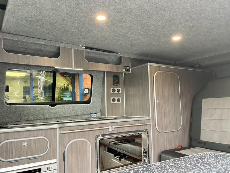 2022 Ford Transit Custom 2.0 EcoBlue 185ps Low Roof Sport Auto Camper with Pop Top PANEL VAN Dies...