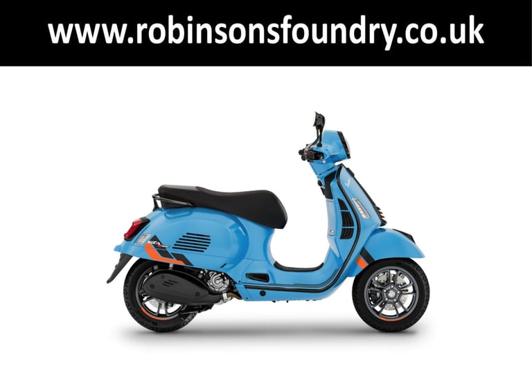 image for New 2025 Piaggio Vespa GTS 310 SuperSport – Blue – Finance & Delivery