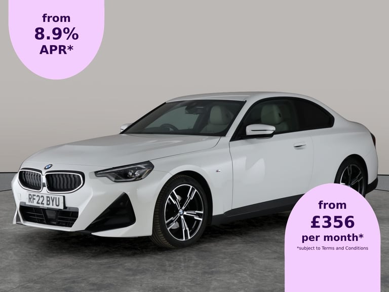 image for 2022 BMW 2 Series 2.0 220i M Sport Coupe 2dr Petrol Auto Euro 6 (s/s) (184 ps) - HEATED STEER Cou...
