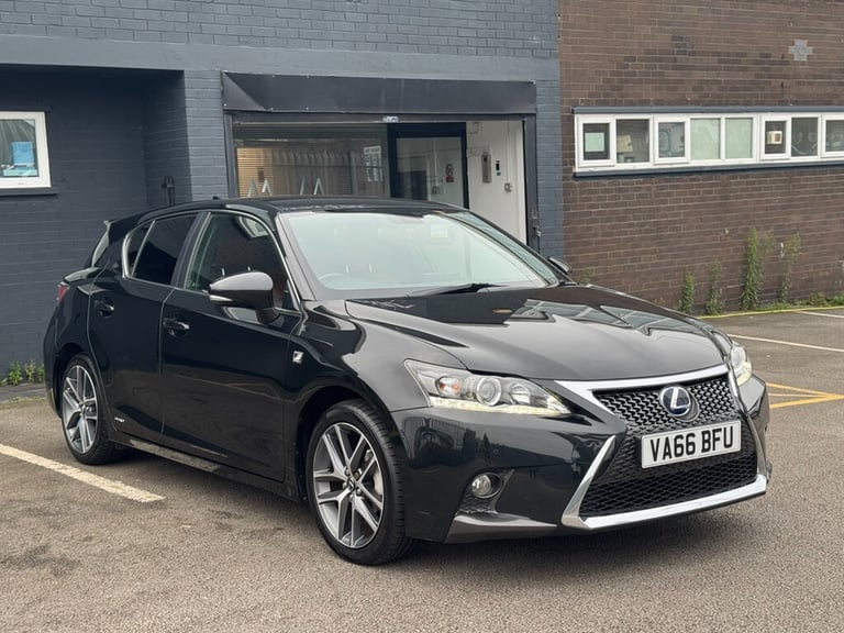 2016 Lexus CT 1.8 200h F Sport Hatchback 5dr Petrol Hybrid CVT Euro 6 (s/s) (136 ps) Hatchback Pe...