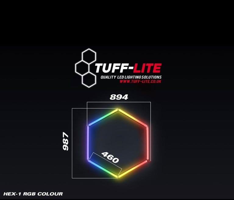 Tuff Lite LED for Salons Barbers Garage Gym Showroom Bedroom