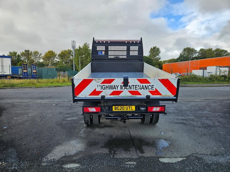 2020 ON 20 PLATE FORD TRANSIT 350 LEADER 130BHP TDCI RWD LWB TIPPER PICK UP ULEZ