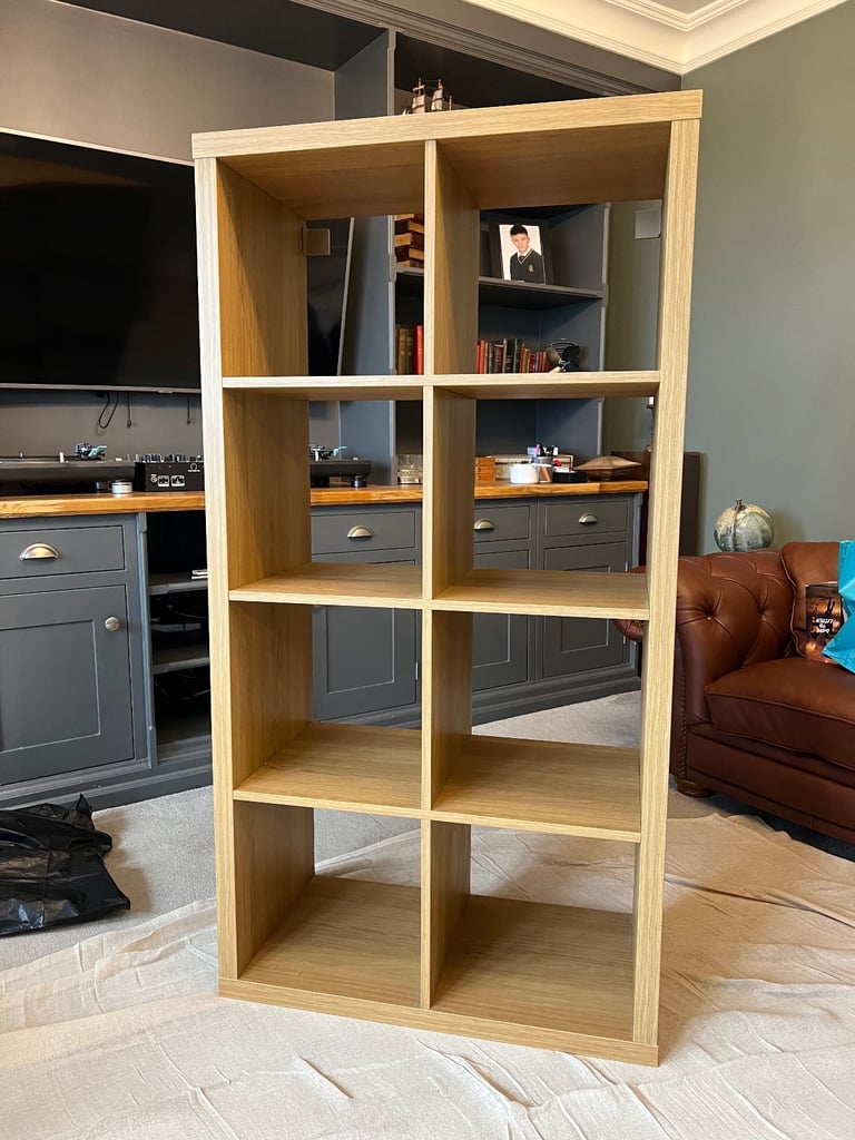 image for Oak effect cube 