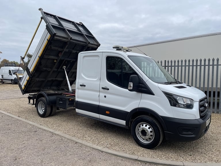 2019 Ford Transit 2.0 EcoBlue L3 LWB Double Cab Tipper TWIN REAR WHEEL DRW