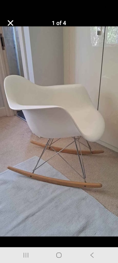 Designer rocking tub chair