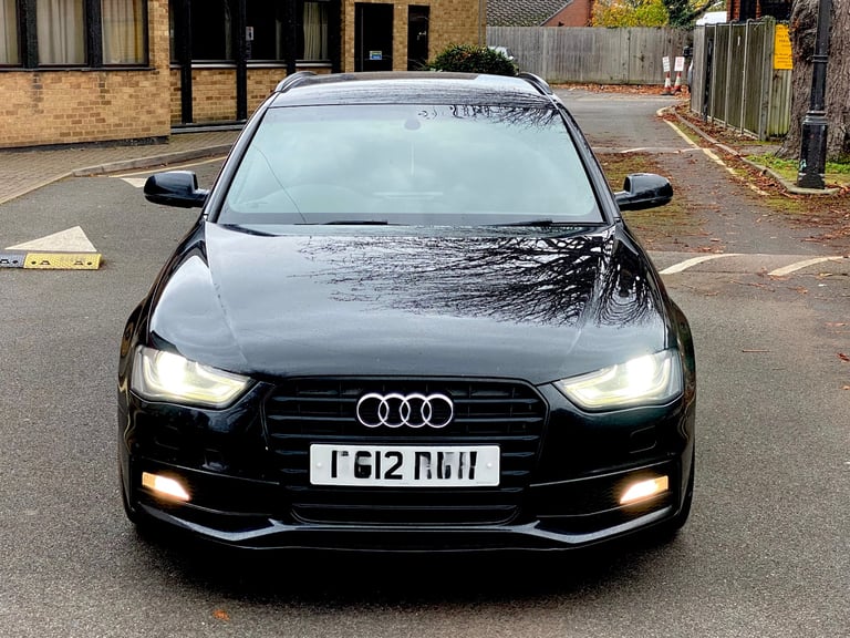 2012 AUDI A4 AVANT BLACK EDITION 2.0 TDI FACELIFT FSH NEW CLUTCH/FLYWHEEL LOVELY CAR