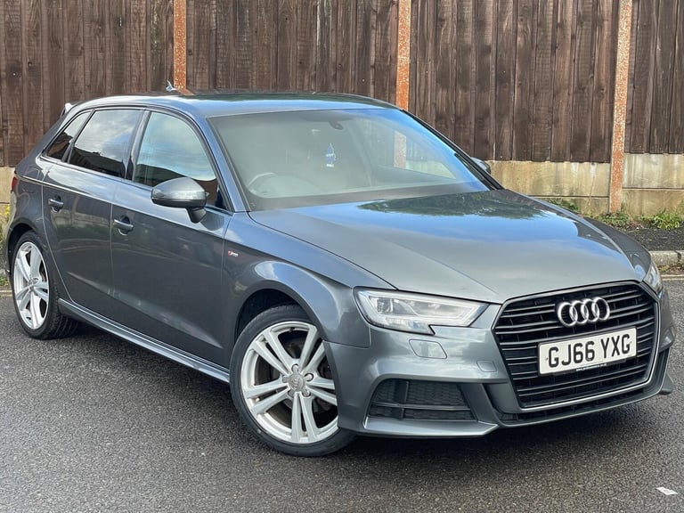 2016 Audi A3 2.0 TDI S line Sportback S Tronic Auto 6Spd Euro 6 (s/s) 5dr HATCHBACK Diesel Automatic