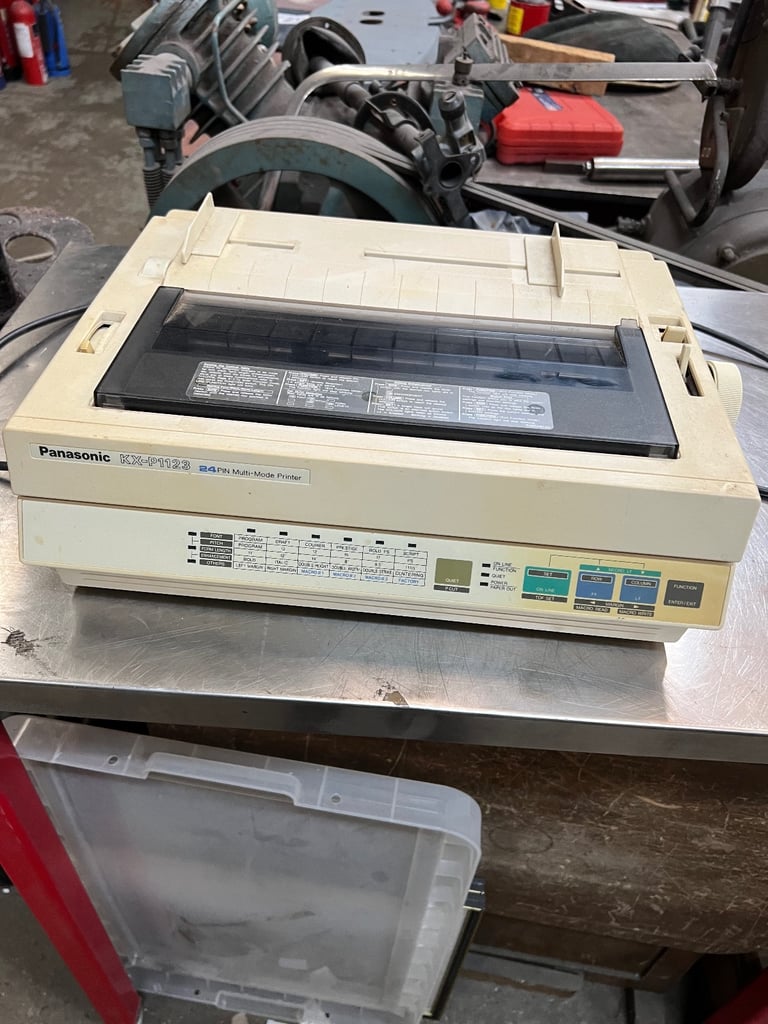 Panasonic KX-P1123 24-Pin Multi-Mode Dot Matrix Printer – Vintage – Used