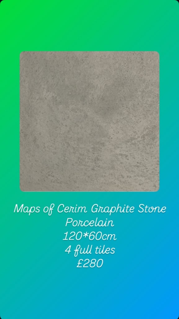 Maps of Cerim Graphite tile 120*60 x4