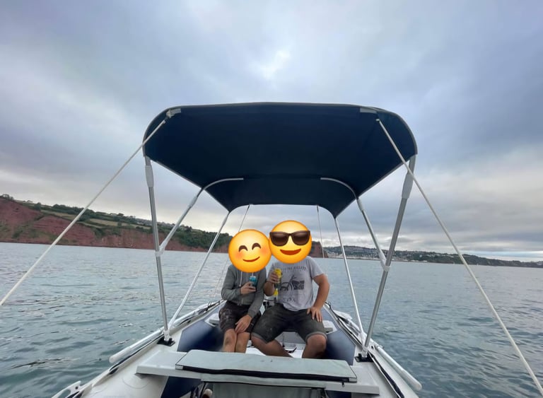 Honwave t40 with Honda 20hp engine and trailer