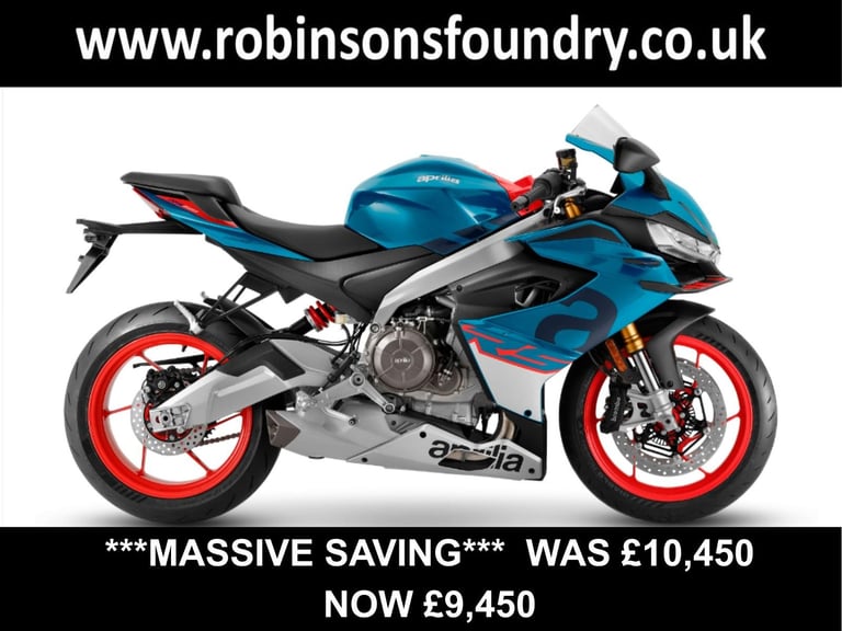Aprilia RS660 In Blue Marlin *REDUCED* New Un-Registered