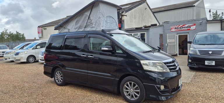 Toyota Alphard, 4 Berth Campervan with Rear Conversion and Electric Cool Box