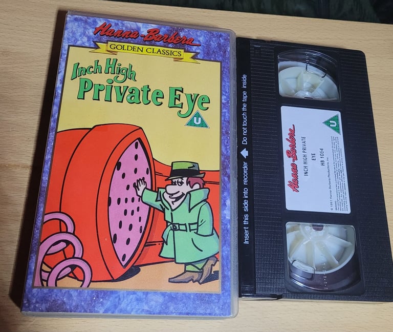 image for Inch High Private Eye Rare Hanna Barbara Excellent Condition Vhs Video b13 